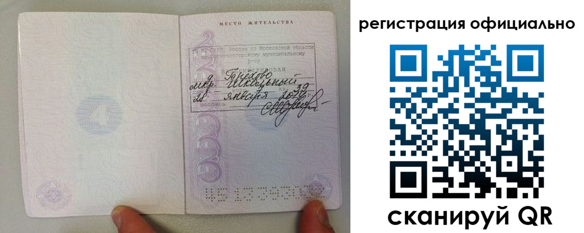 прописка штамп в Нытве